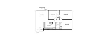 3 Bed 1 Bath