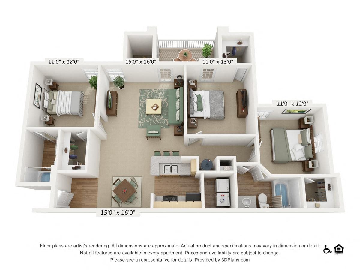 3Bed/2Bath Promenade Boiling Springs|3Bed/2Bath