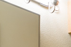 Bathroom with walk in shower