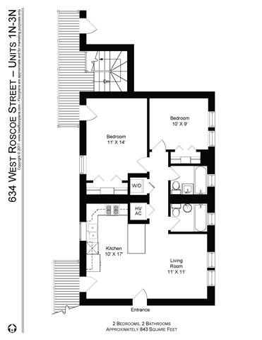 628-34 W. Roscoe 1-2 Beds Apartment for Rent - Photo Gallery 21