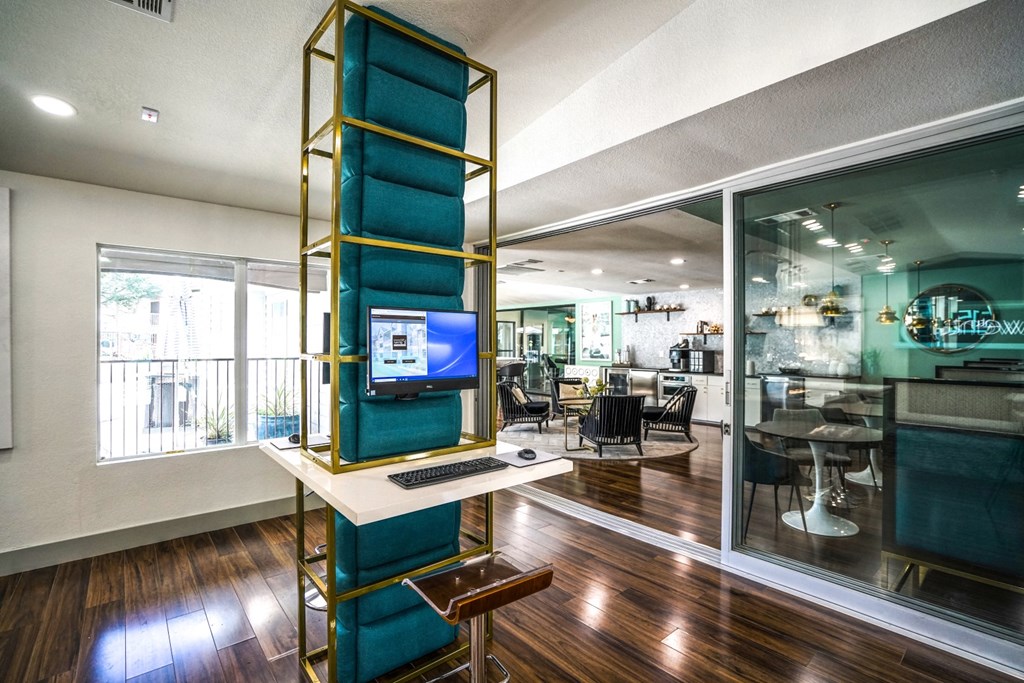 apartments near the domain community lounge