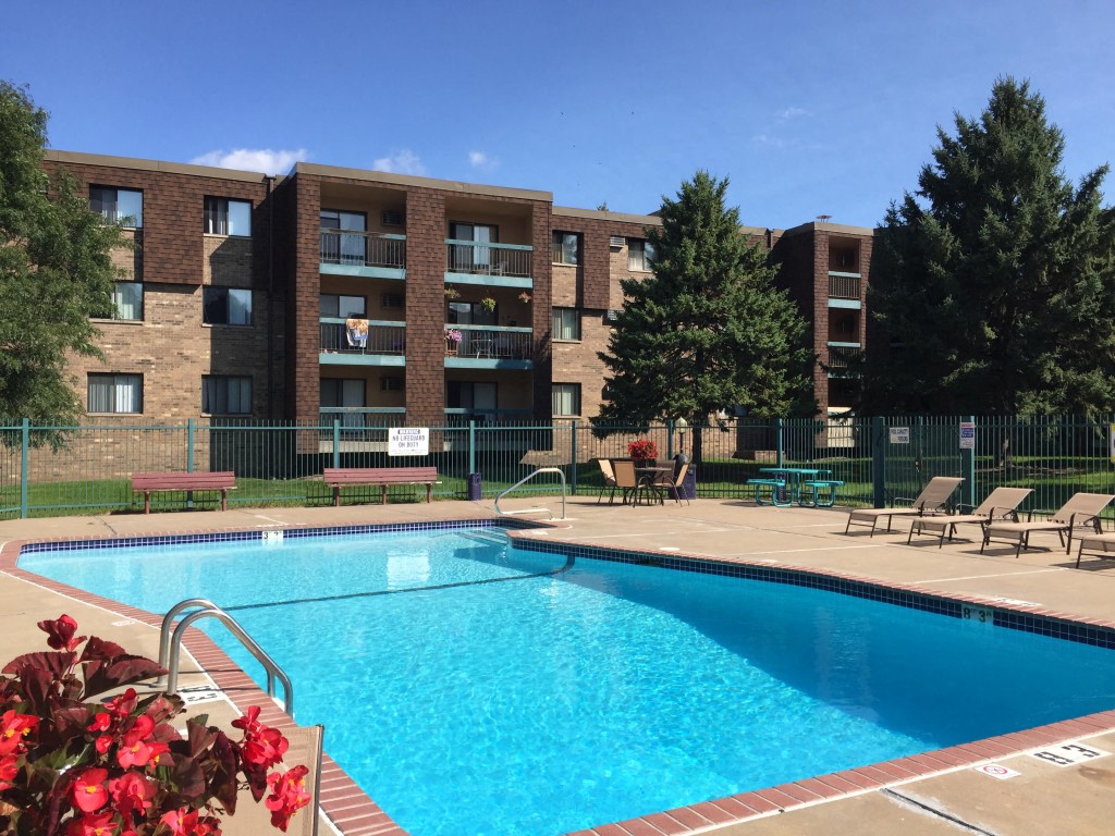 Woodland North Apartments community pool