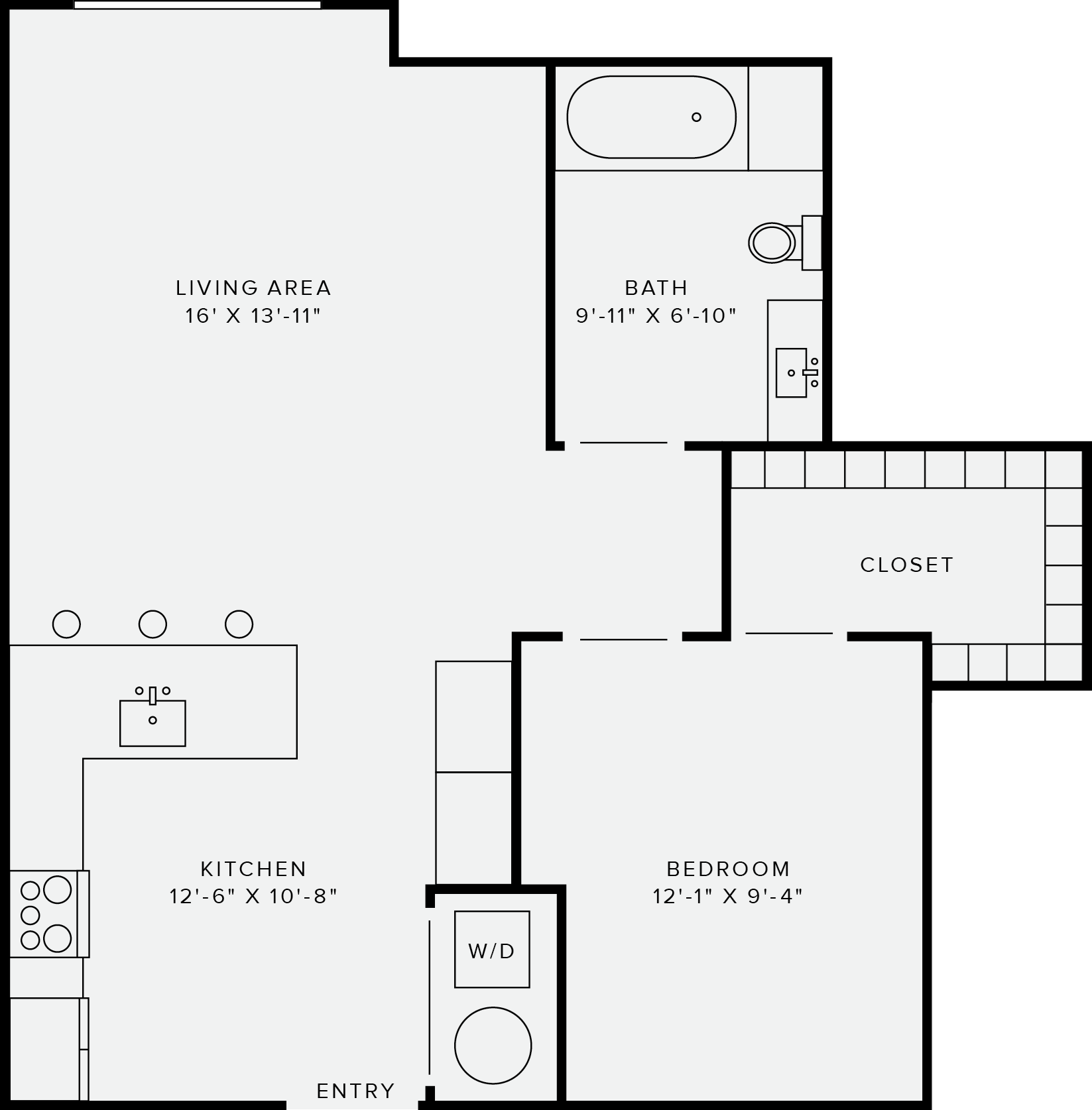 1 Bedroom Style G