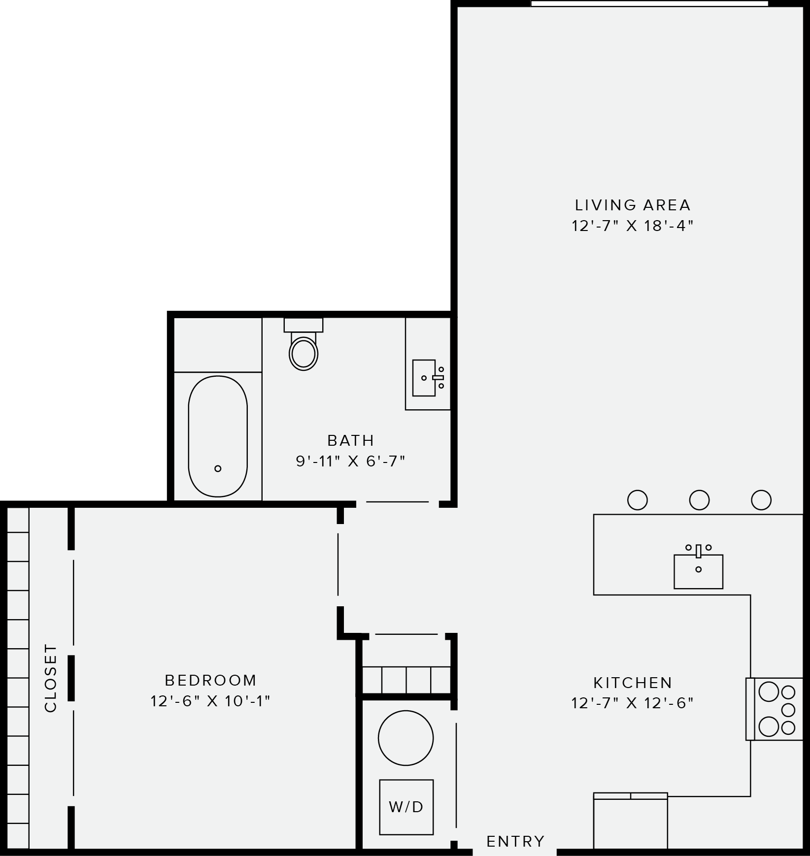 1 Bedroom Style H