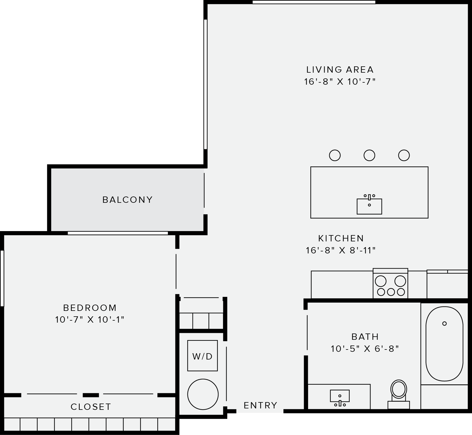 1 Bedroom Style M