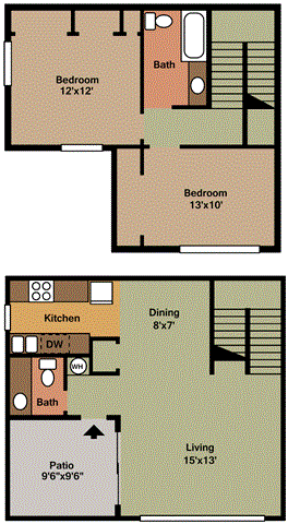 Osprey Landing Floor Plan Osprey Landing Apartments Floor Plan