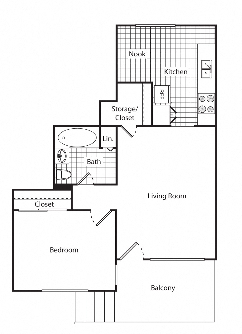 Ventura Terrace 1B 1B Upstairs