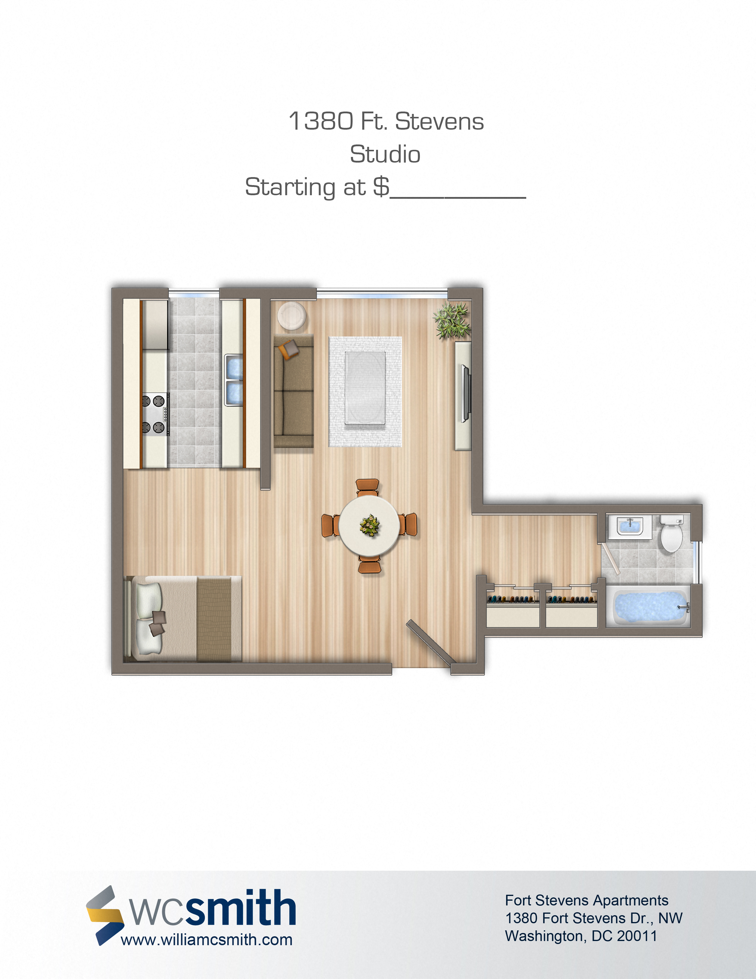 1380 Fort Stevens Apartments 1380 Ft Stevens Dr Nw Washington