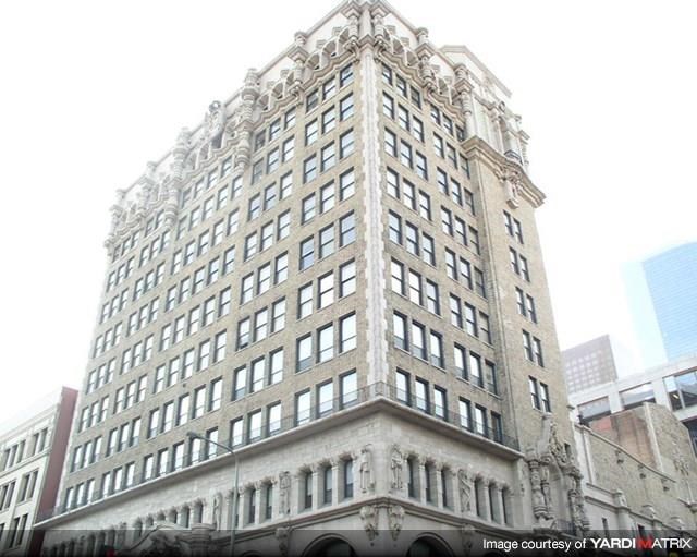 a tall building with a lot of windows