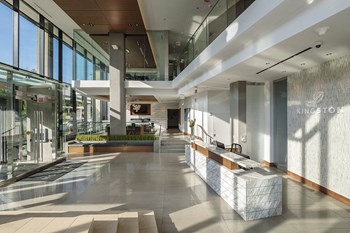 Welcoming Reception Area Welcoming Reception Area at Kingston at McLean Crossing, McLean - Photo Gallery 3