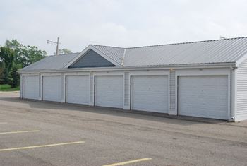 Garages with Remote Openers at Autumn Lakes Apartments and Townhomes in Mishawaka, IN