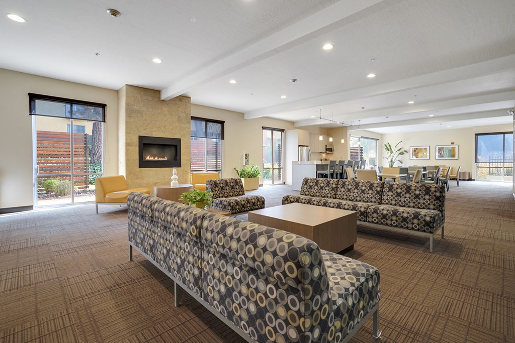 Clubroom at Americana Apartments, Mountain View