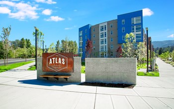 Atlas Apartments Monument Sign Atlas Apartments Monument Sign - Photo Gallery 2