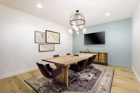 Conference room at Mission Hills Apartment Homes