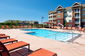 Swimmin Pool at Skye at Arbor Lakes Apartments in Maple Grove, MN