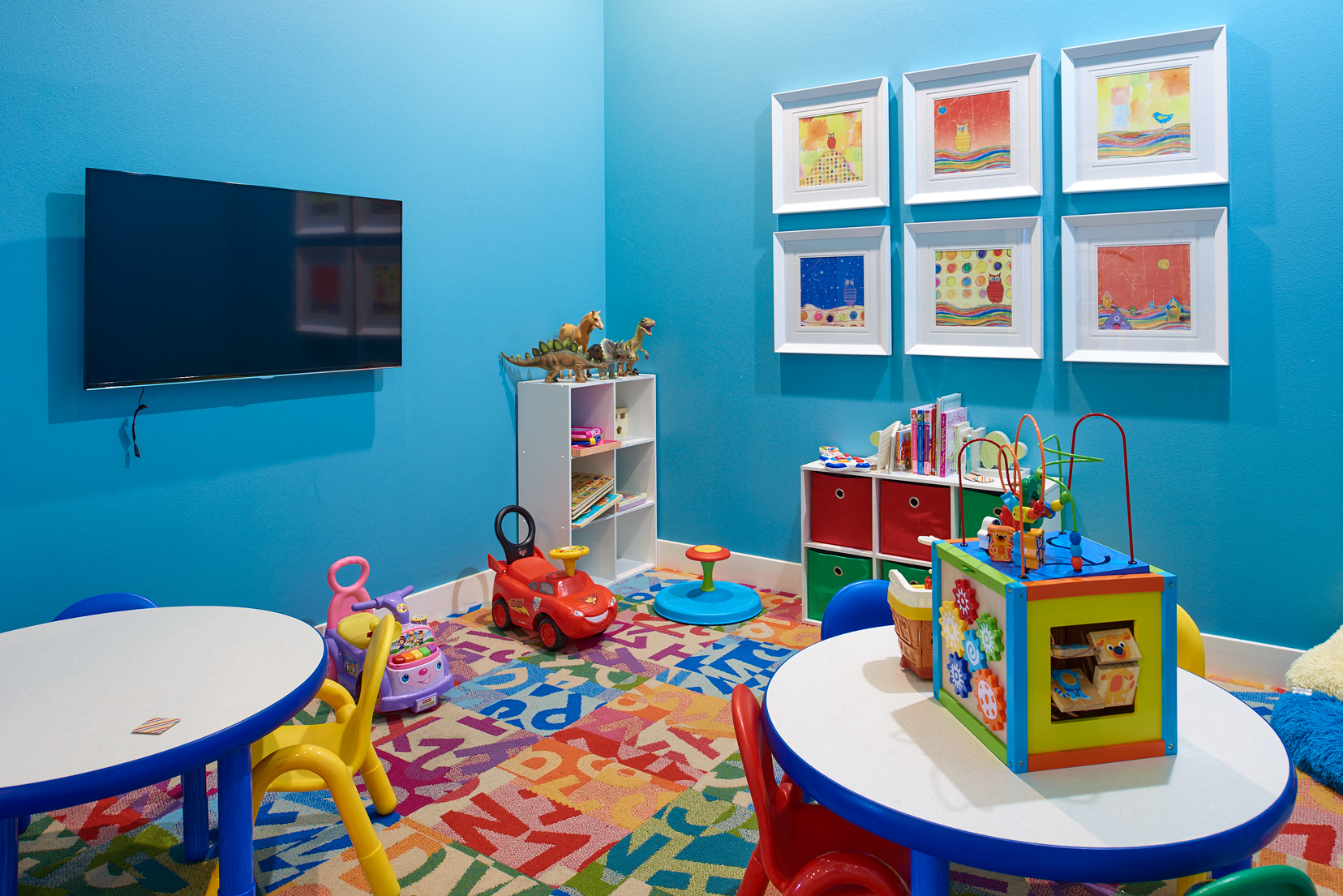 Kids Play Room at Skye at Arbor Lakes Apartments, Maple Grove, Minnesota
