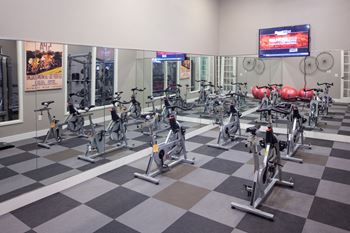 Fitness Center at Skye at Arbor Lakes Apartments in Maple Grove, MN