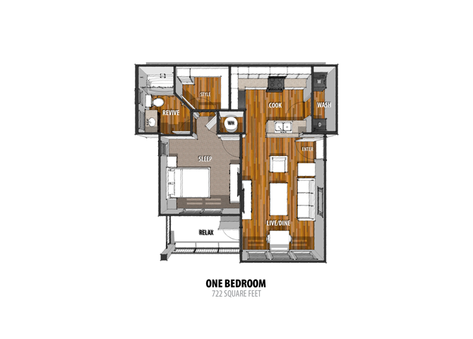 Floor Plan Floor Plan at The Sage, New Braunfels, TX 78130