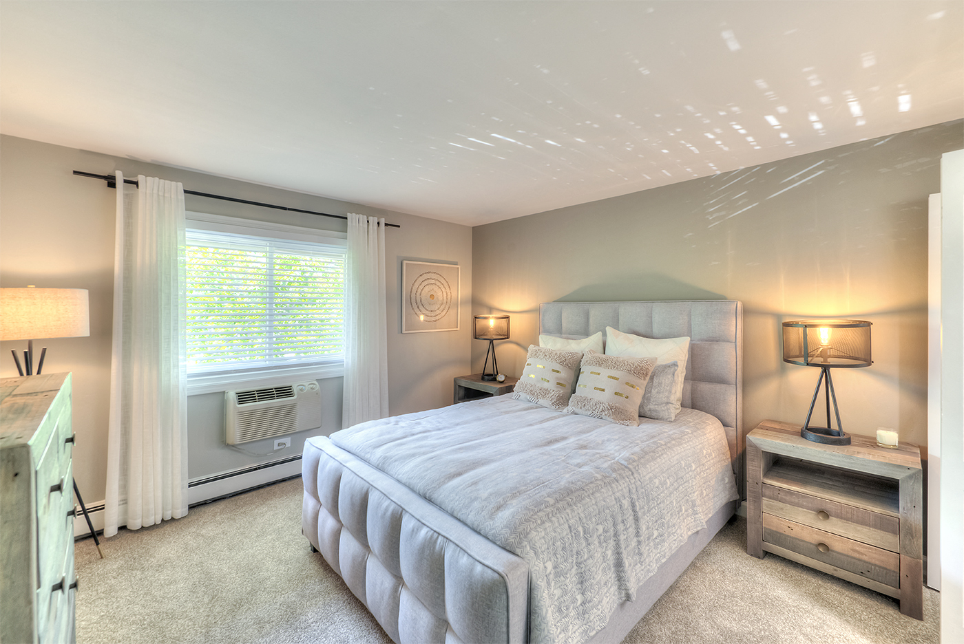 Comfortable Bedroom With Large Window, at Eagle Creek Apartments, Westmont