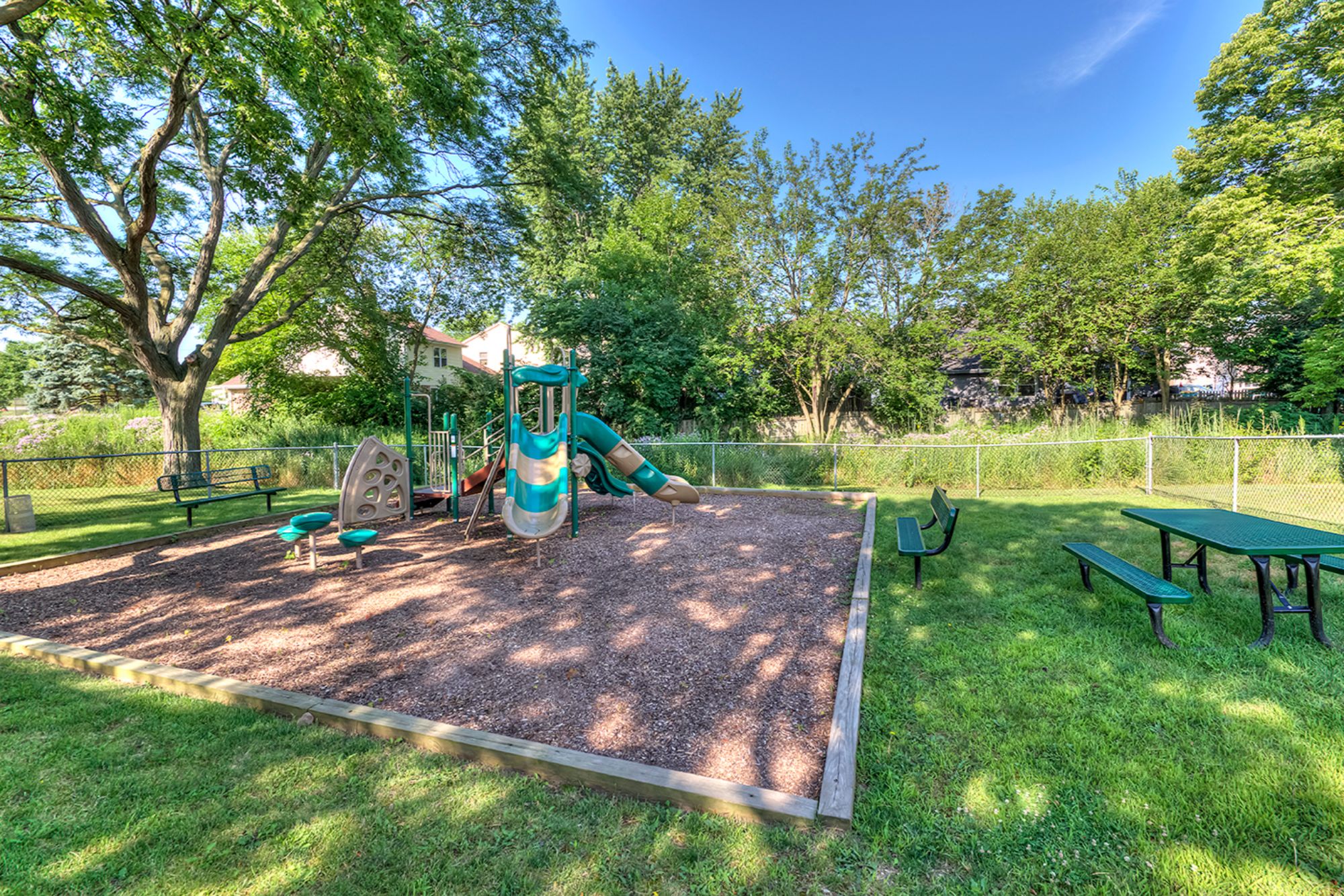 Playground For Children, at Eagle Creek Apartments, Illinois, 60559