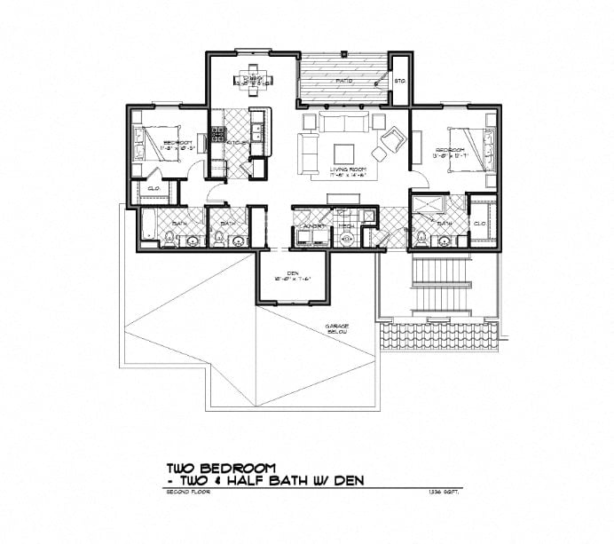 The Florence (w/ den)