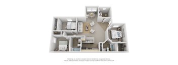 3 Bedroom Floor Plan