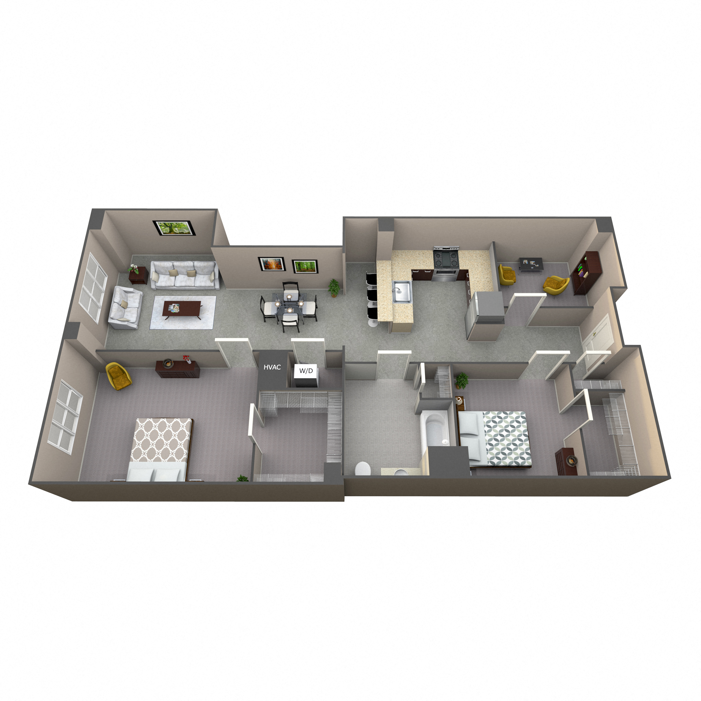 Historic Apartment 324 with Den