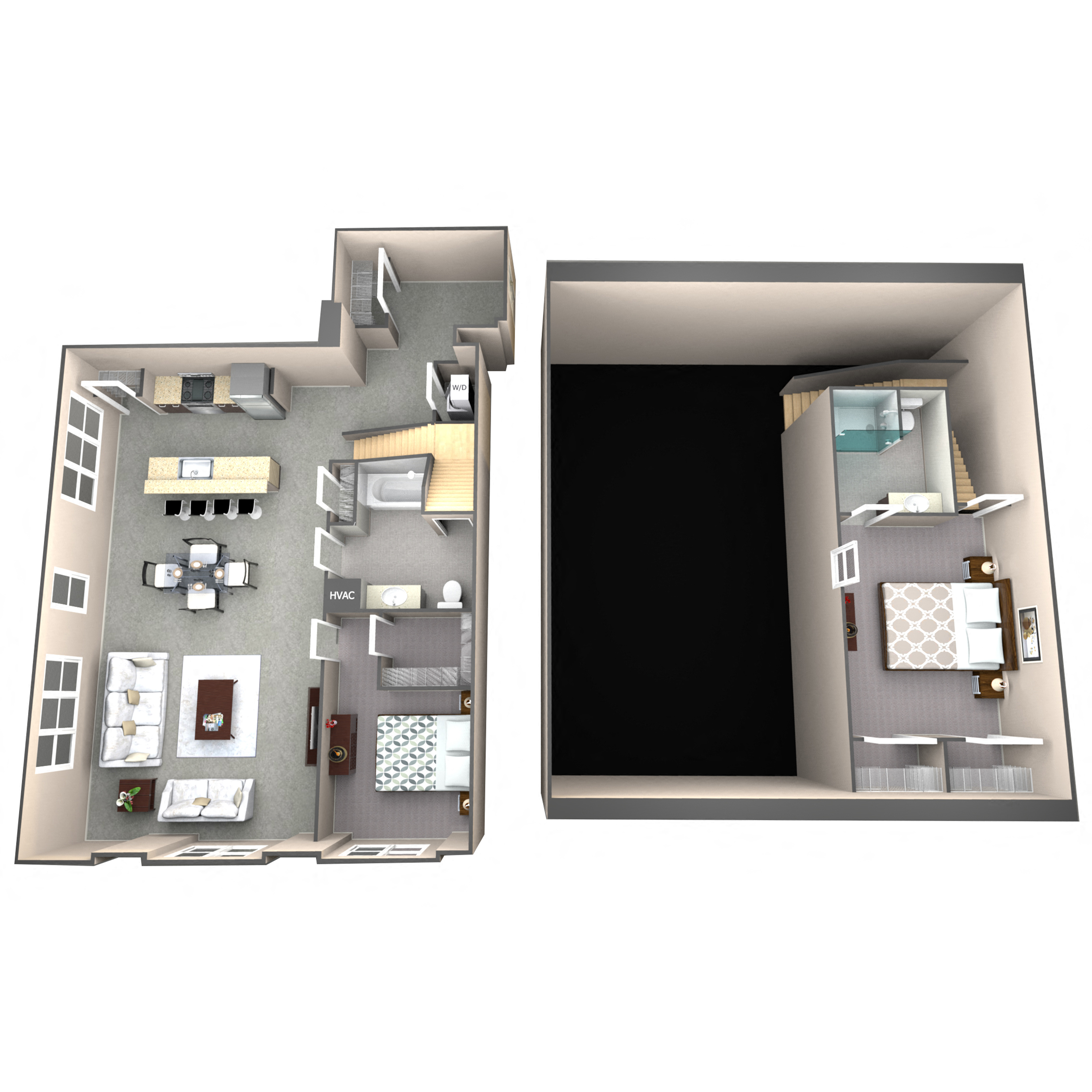 Historic Apartment 329 with Loft