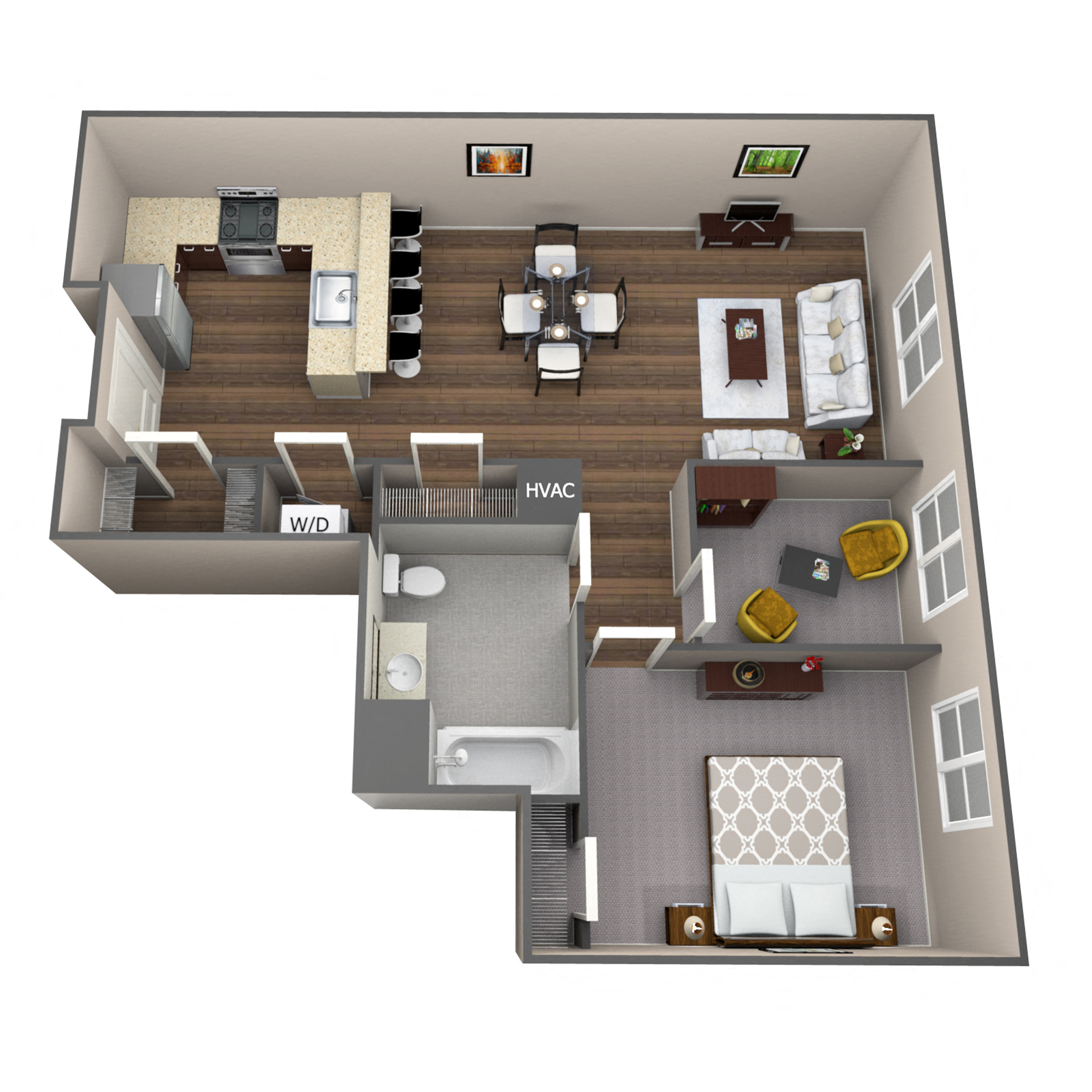 Apartment Type 1B with Den