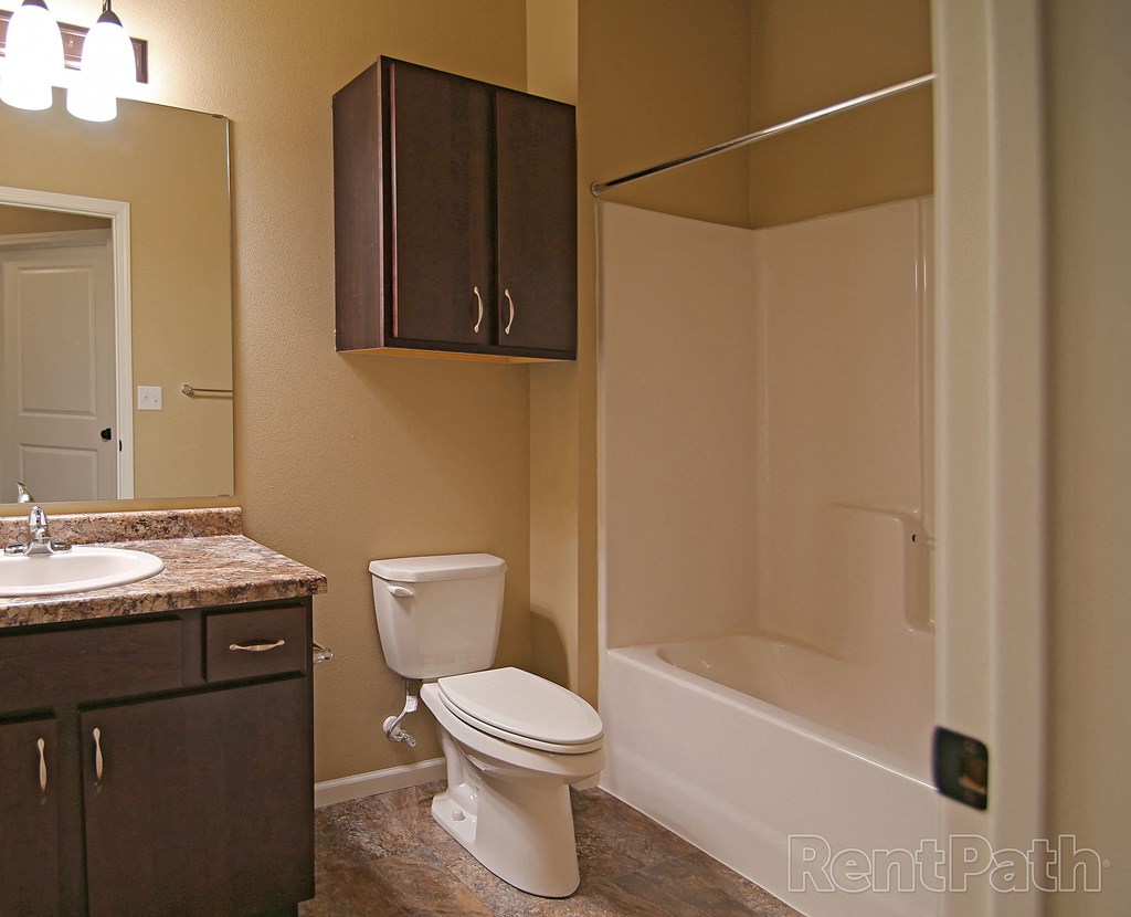 bathroom at Cascades of Mandan, Mandan, ND, 58554