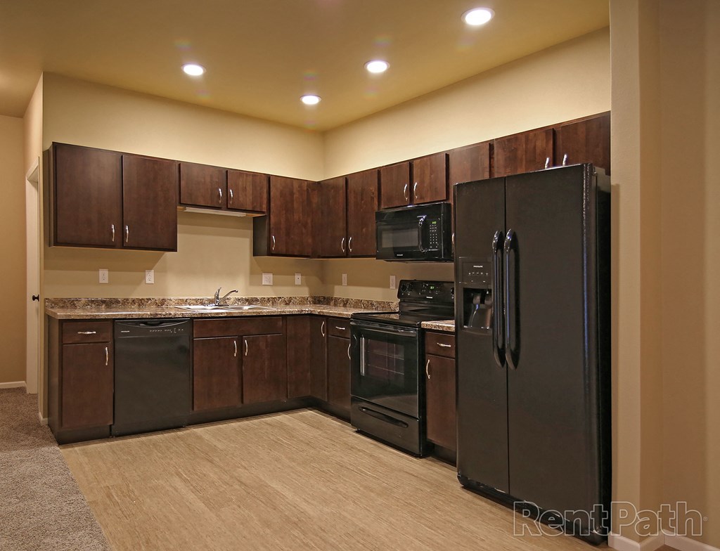 kitchen at Cascades of Mandan, North Dakota
