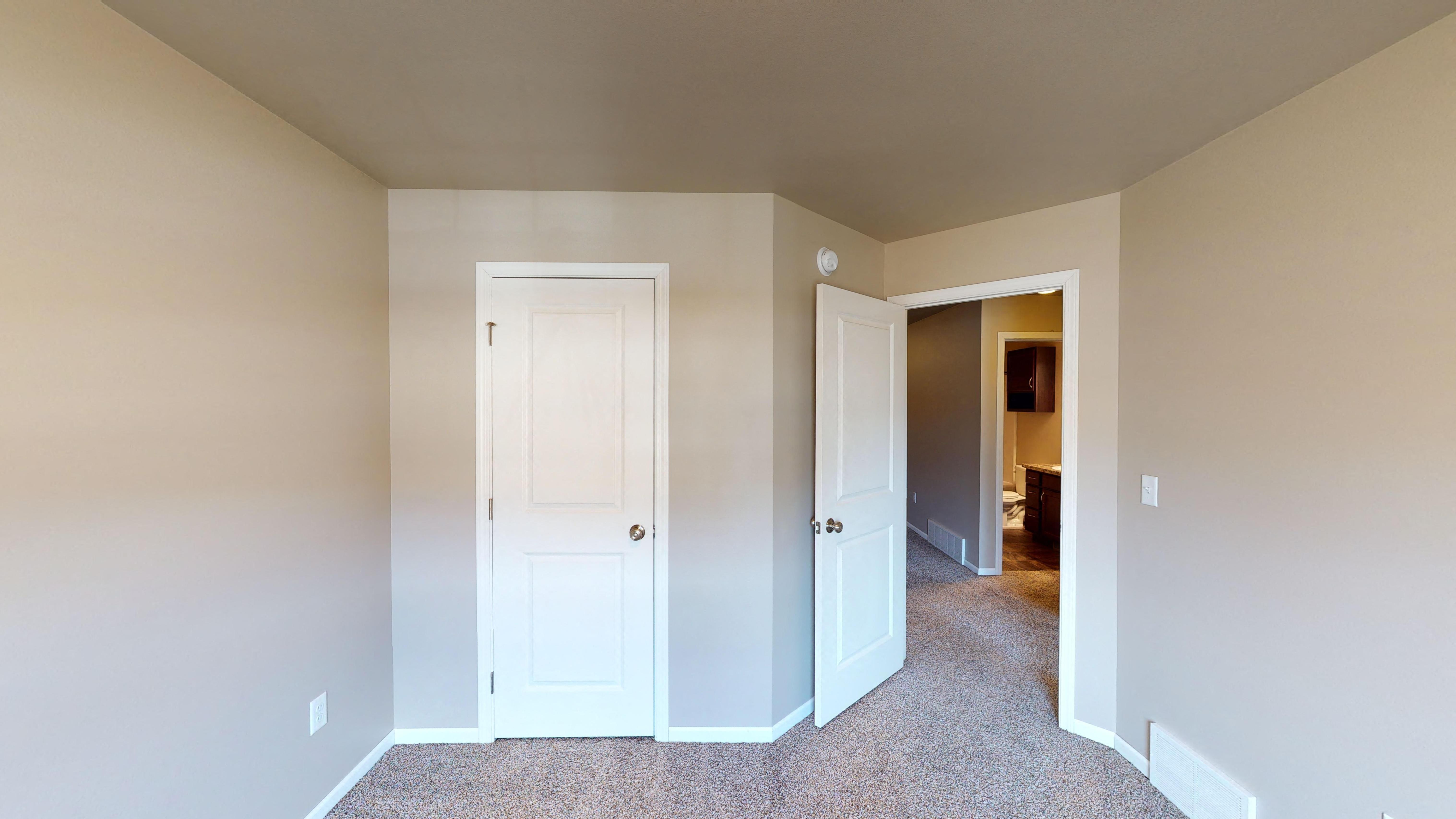 Back to back bedroom