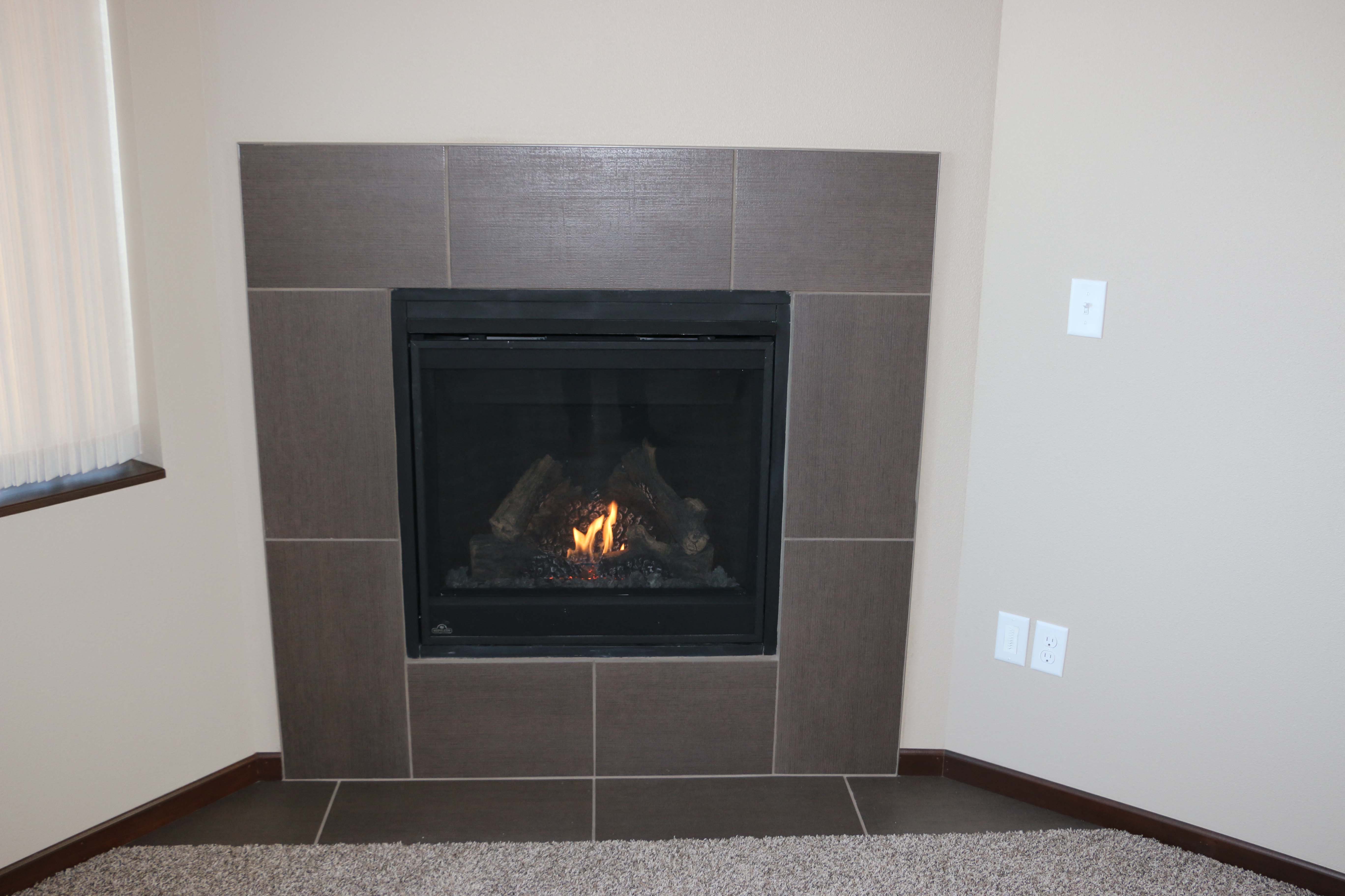 gas fireplace