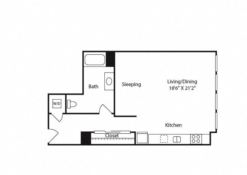 Floor Plans of Edison in Long Beach, CA