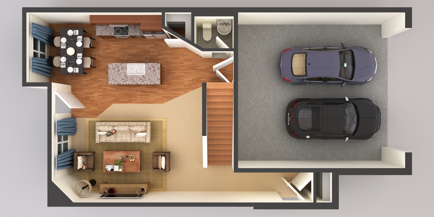 3bedroom floor plan
