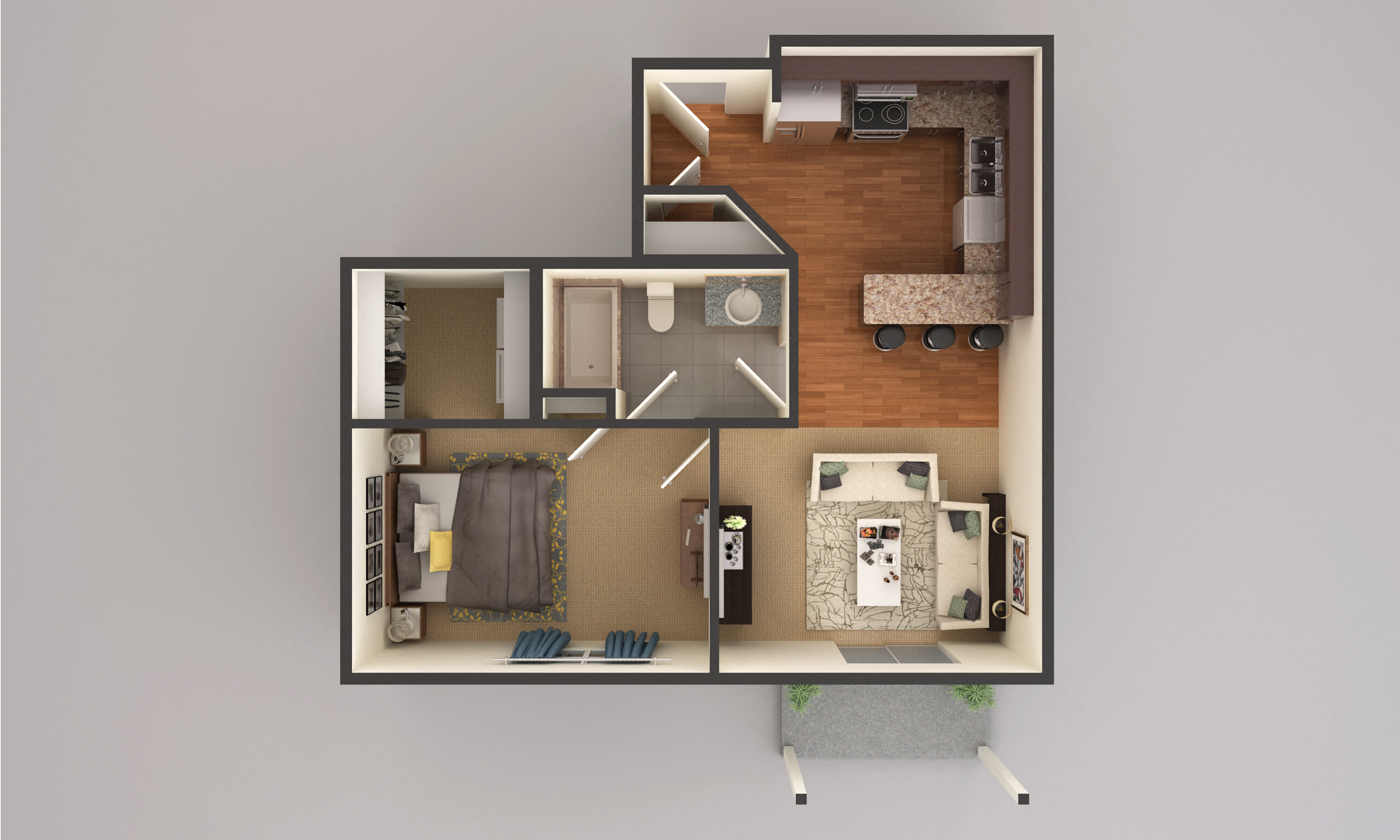 1 Bedroom