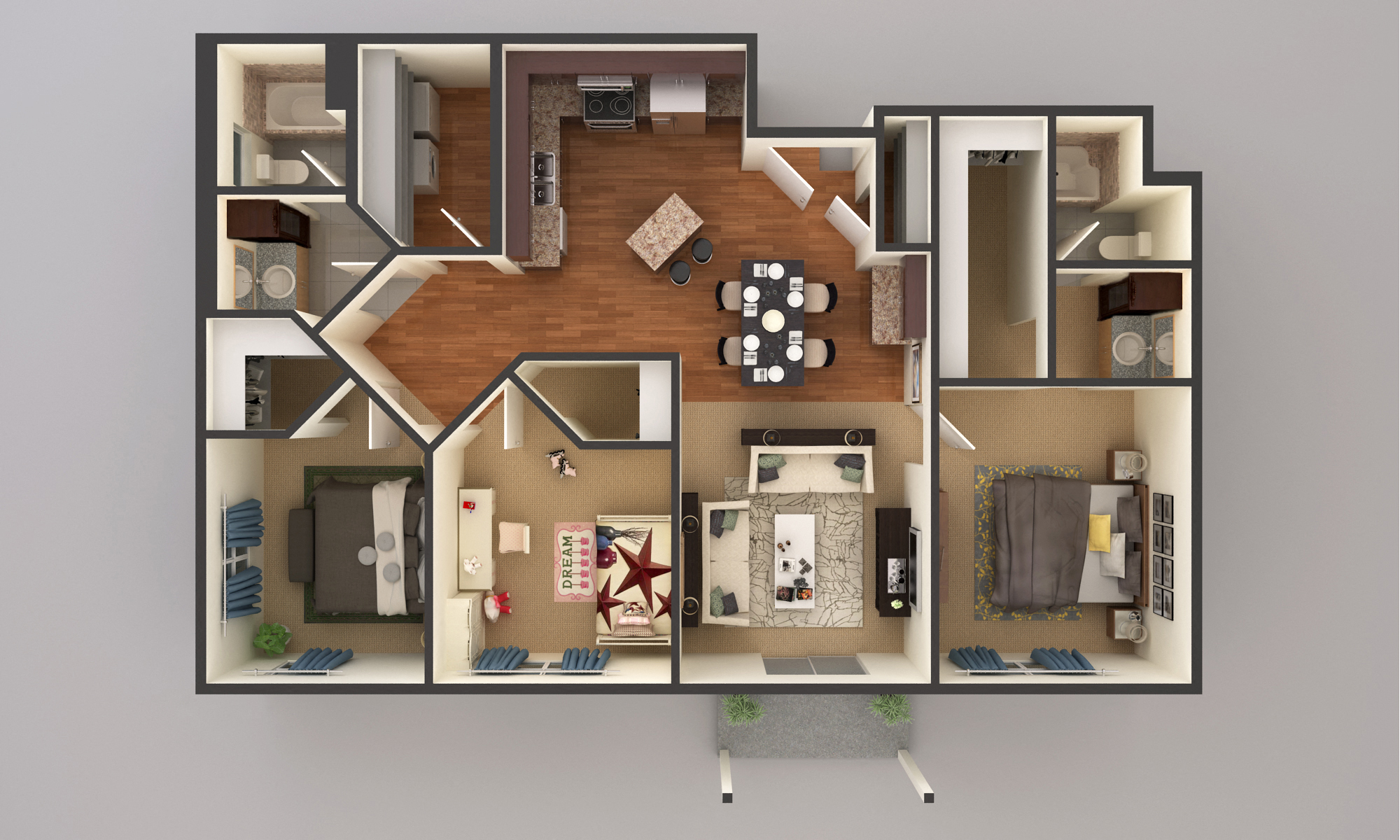 3 Bedroom