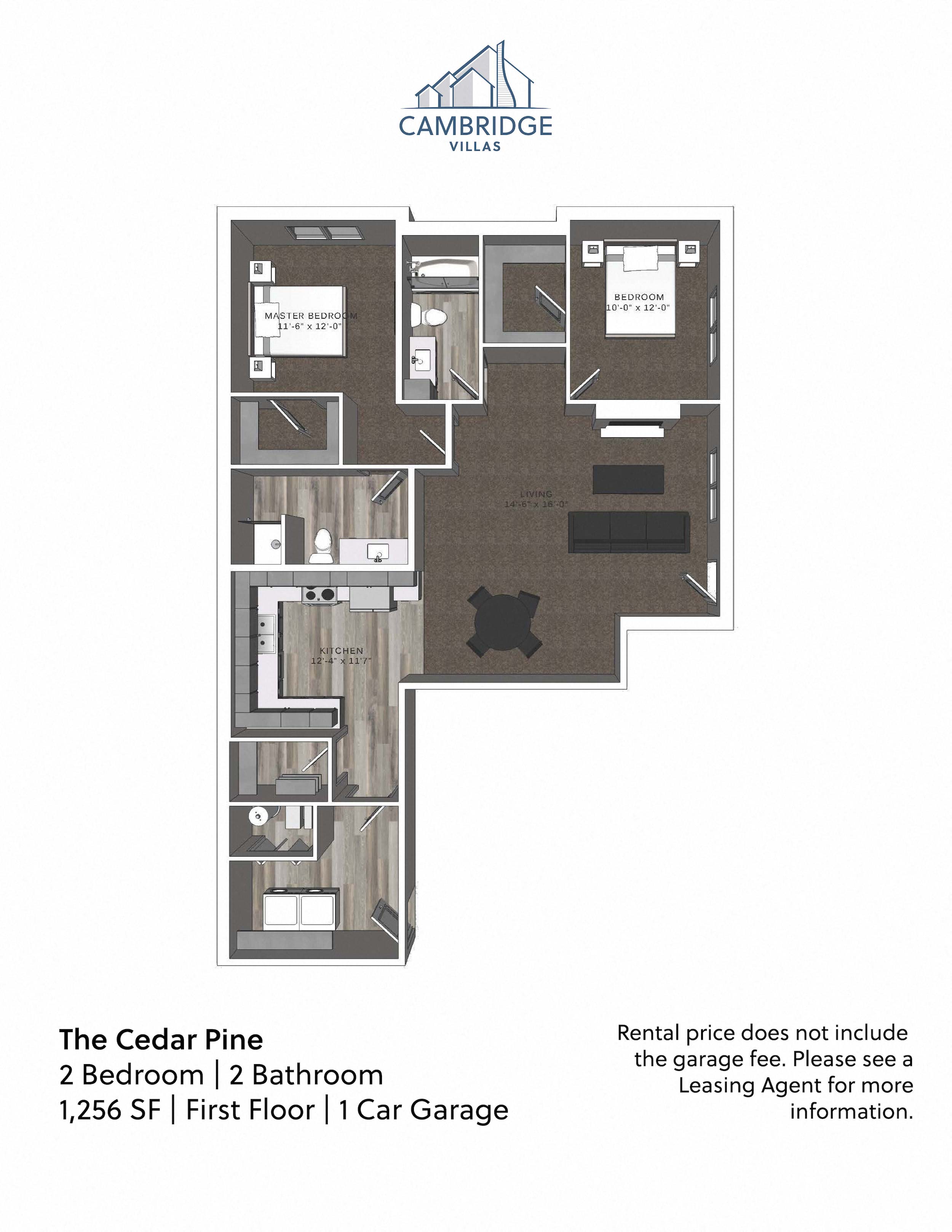 Floorplan, Layout, Apartment, Cambridge Villas