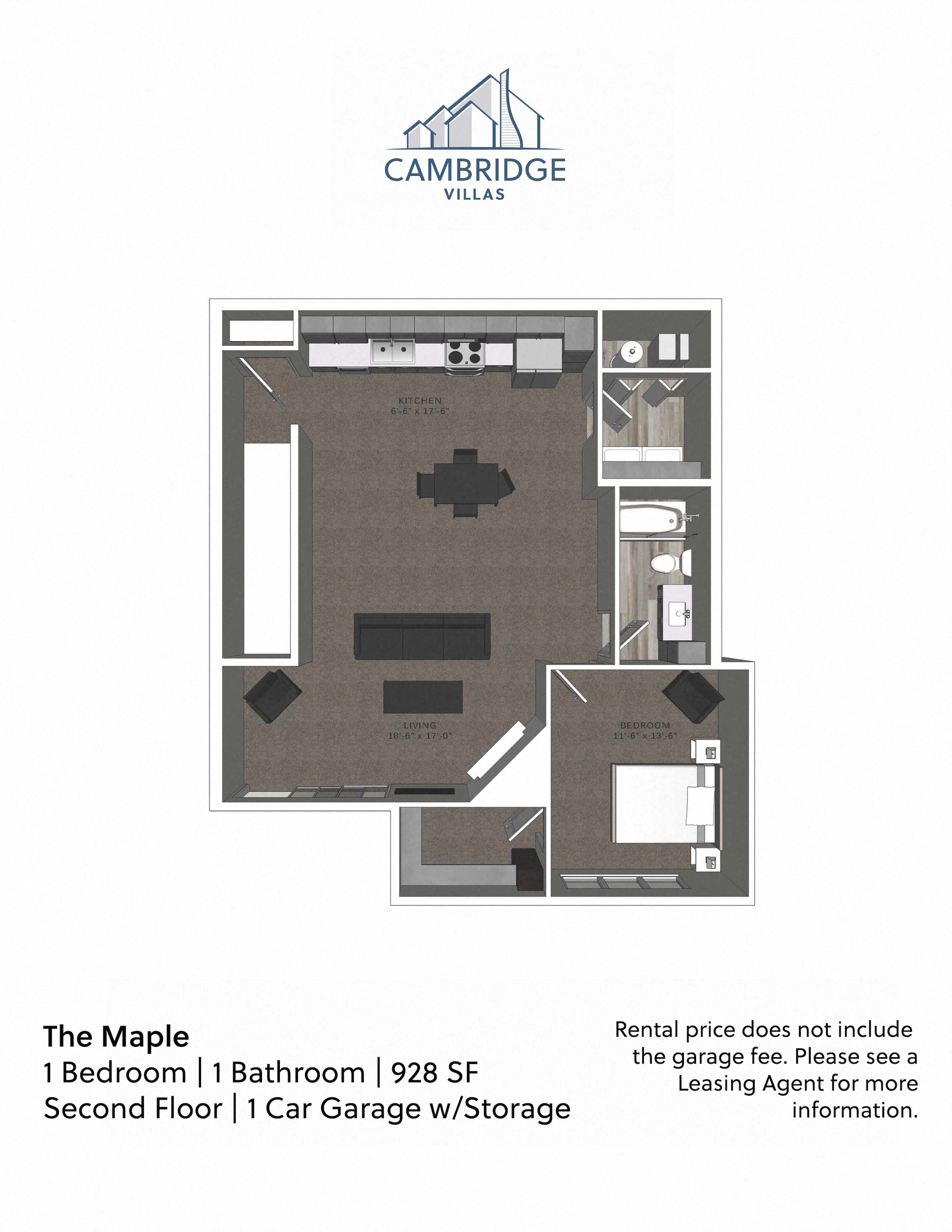 Floorplan, Layout, Apartment, Cambridge Villas