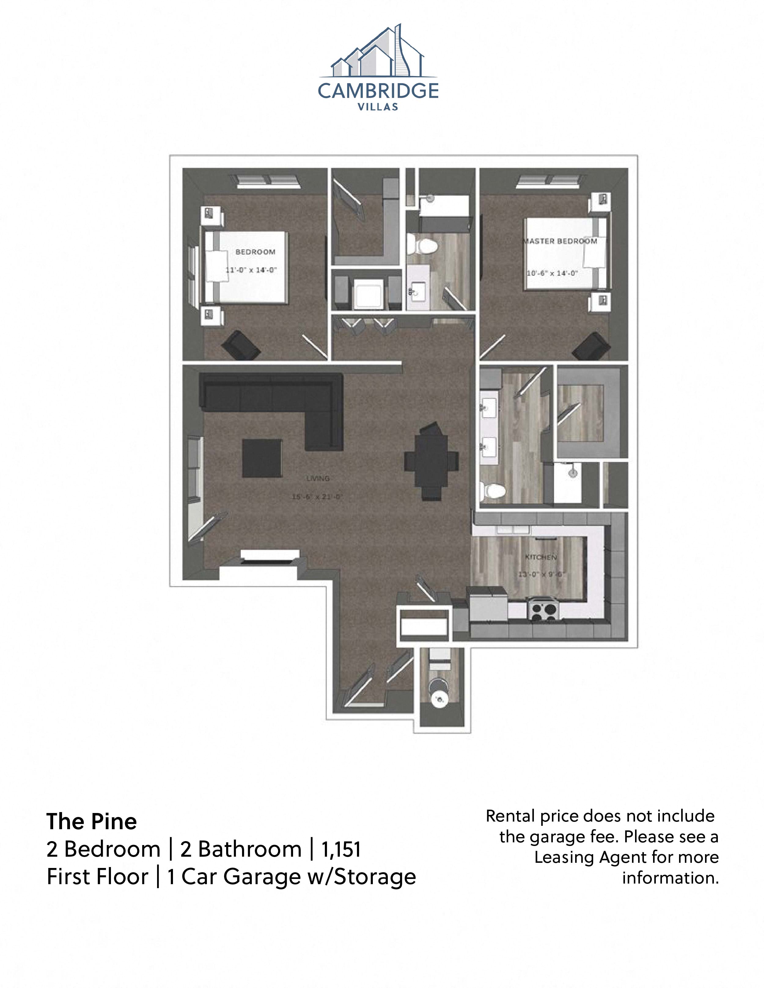 Floorplan, Layout, Apartment, Cambridge Villas