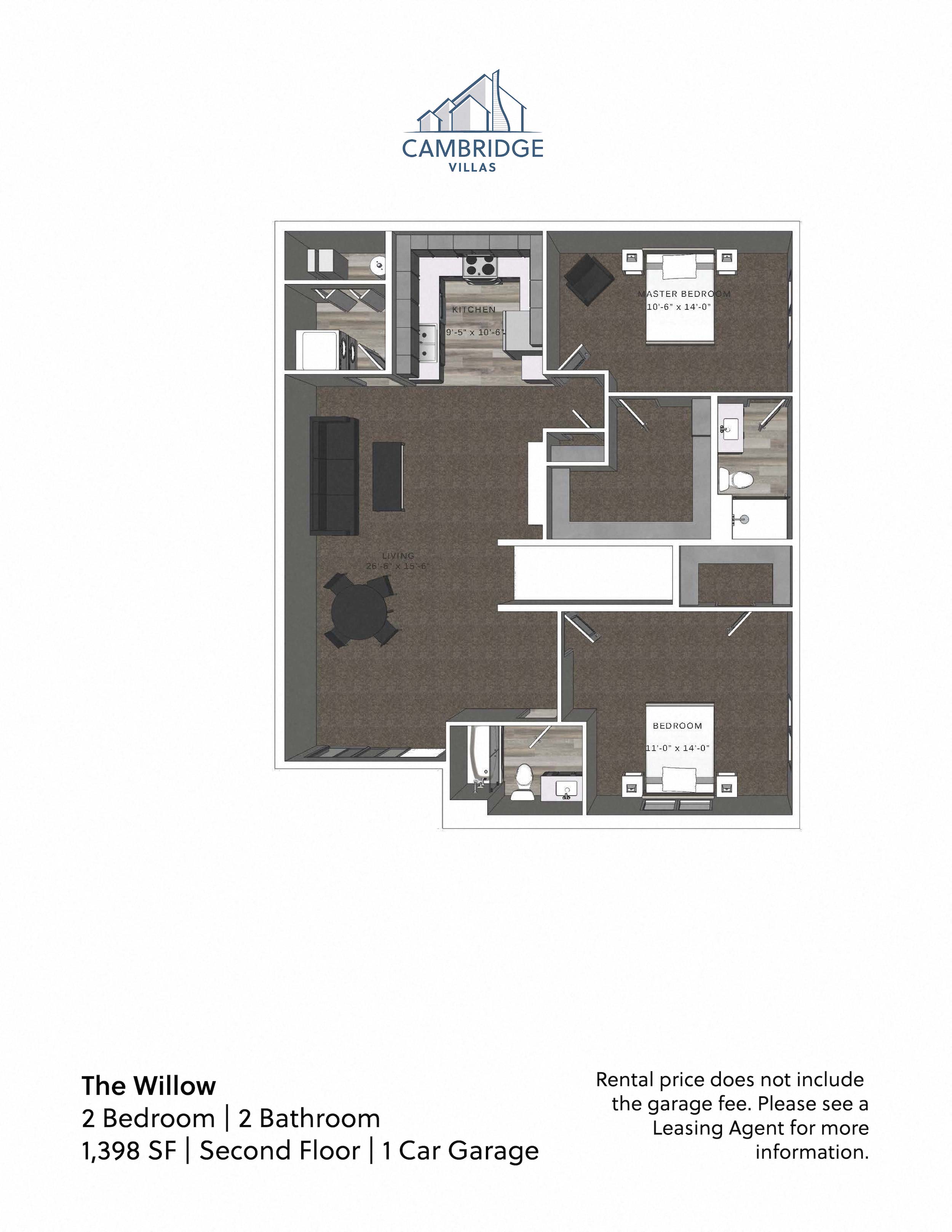 Floorplan, Layout, Apartment, Cambridge Villas