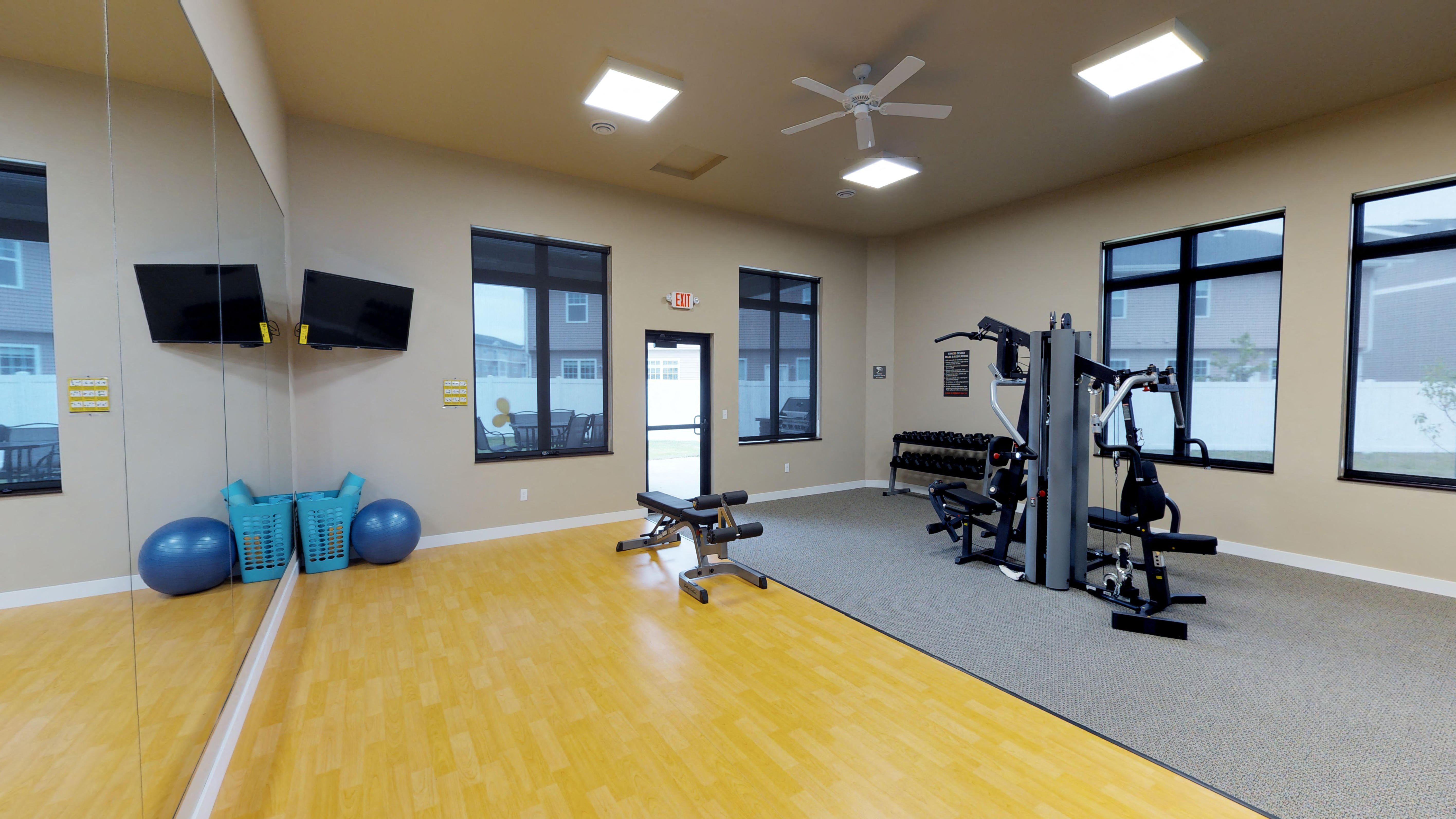 workout equipment, gym, fitness center, yoga floor