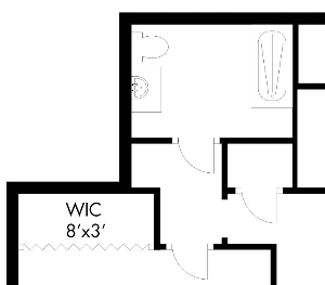 1BR - B (1 bed /1 bath with balcony)