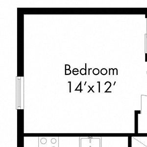 2BR - E (2 bed/2 bath)