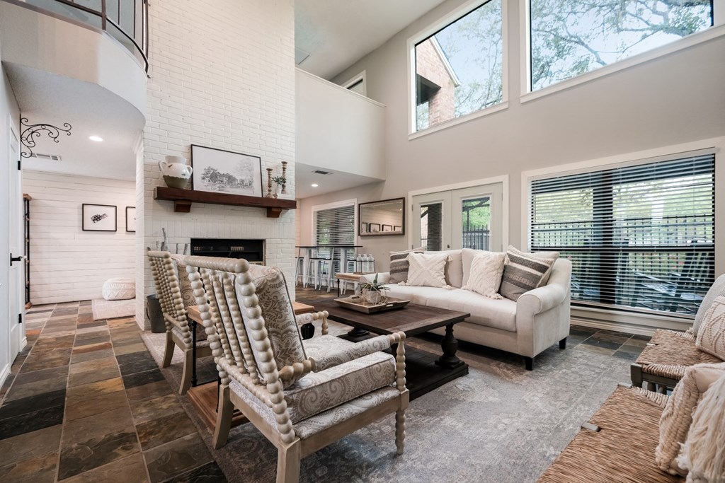 living room features