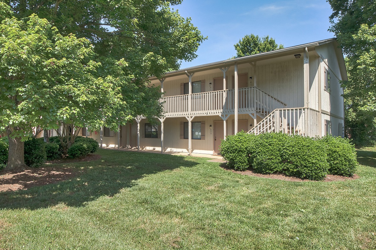 the building where the apartment is located