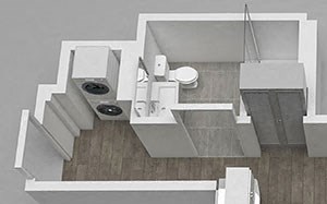Studio 06 Floor Plan Studio 06 Floor Plan at 1001 South State, Chicago, 60605