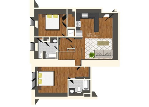 2201 E. Franklin St. Studio-3 Beds Apartment for Rent - Photo Gallery 17