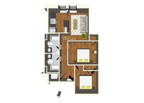 2201 E. Franklin St. Studio-3 Beds Apartment for Rent - Photo Gallery 19