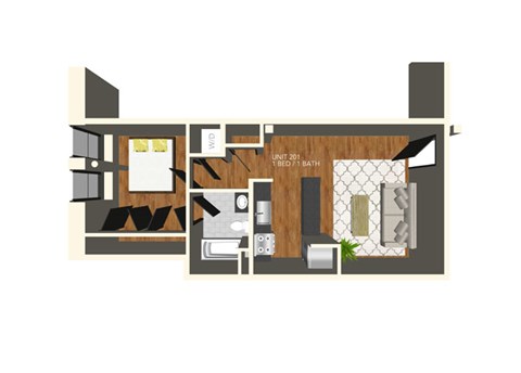 2201 E. Franklin St. Studio-3 Beds Apartment for Rent - Photo Gallery 21